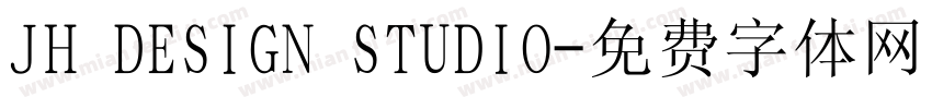 JH DESIGN STUDIO字体转换